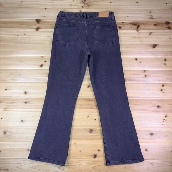 Dear John Jeans Womens 29 Brown Jeanne Flare High Rise Denim Jeans - Picture 5 of 9